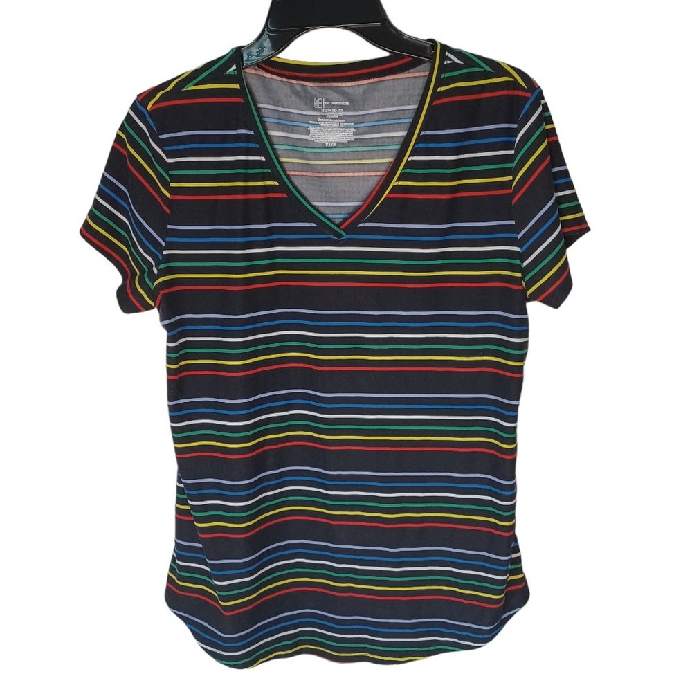 No Boundaries Striped Top Size XL